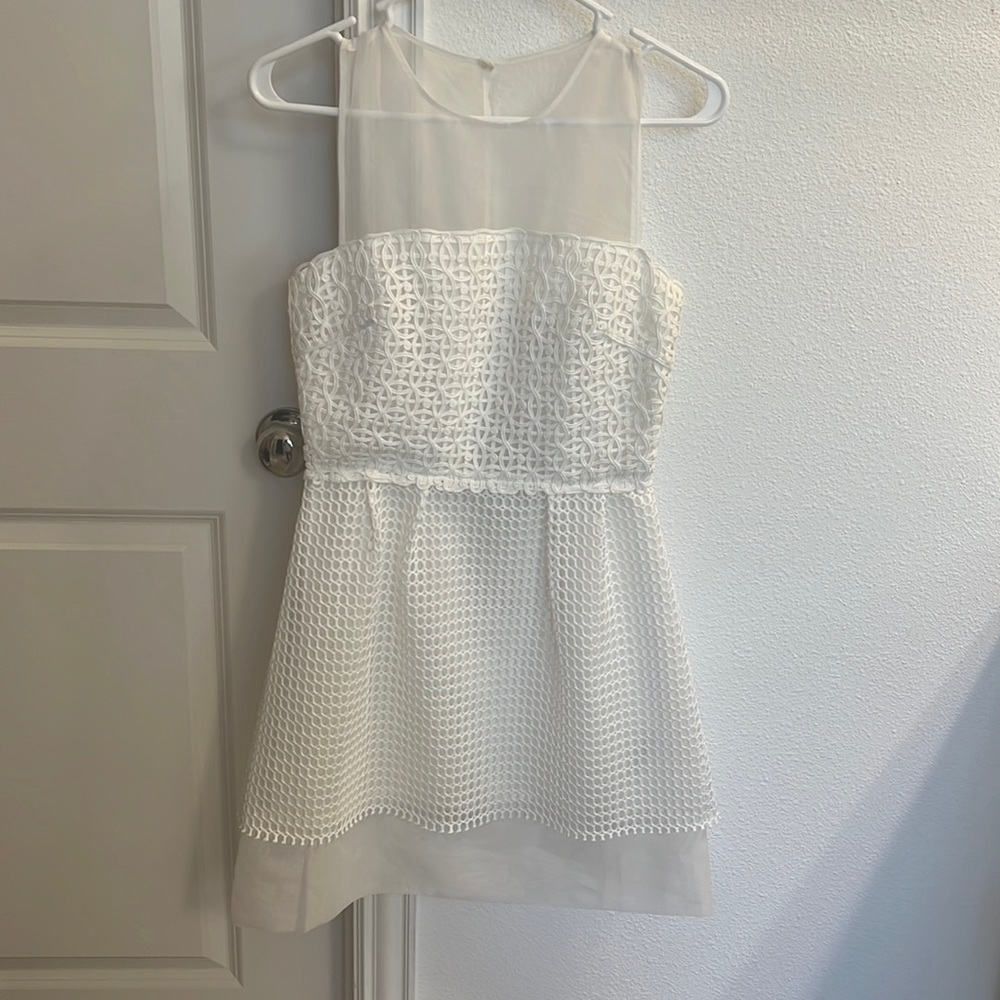 French connection white dresses new with tag